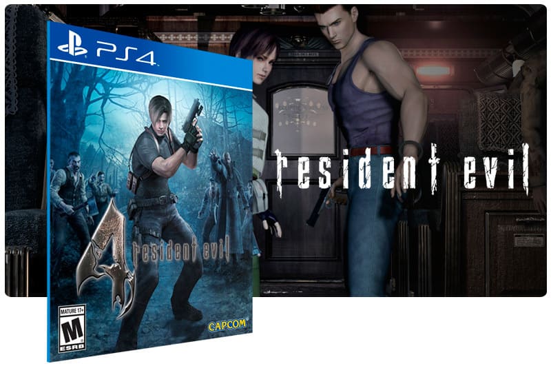RESIDENT EVIL 4 - PS4 - PSN MÍDIA DIGITAL - Coelho Gamer